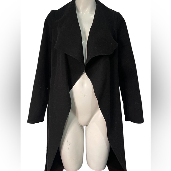 Revamped outerwear black fashion long coat size:S - Picture 5 of 7